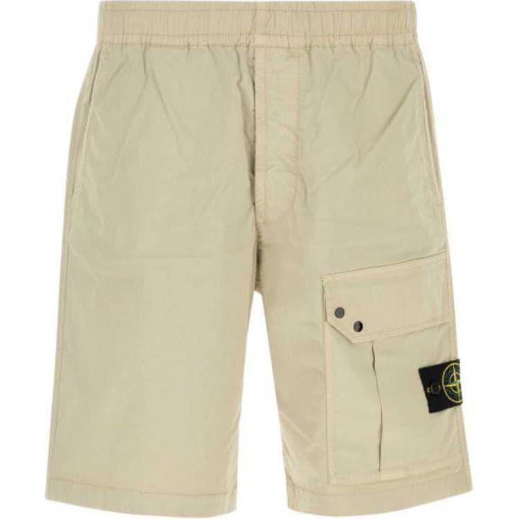 Шорты Stone Island Повседневные шорты Мужские Бежевые - изображение 1