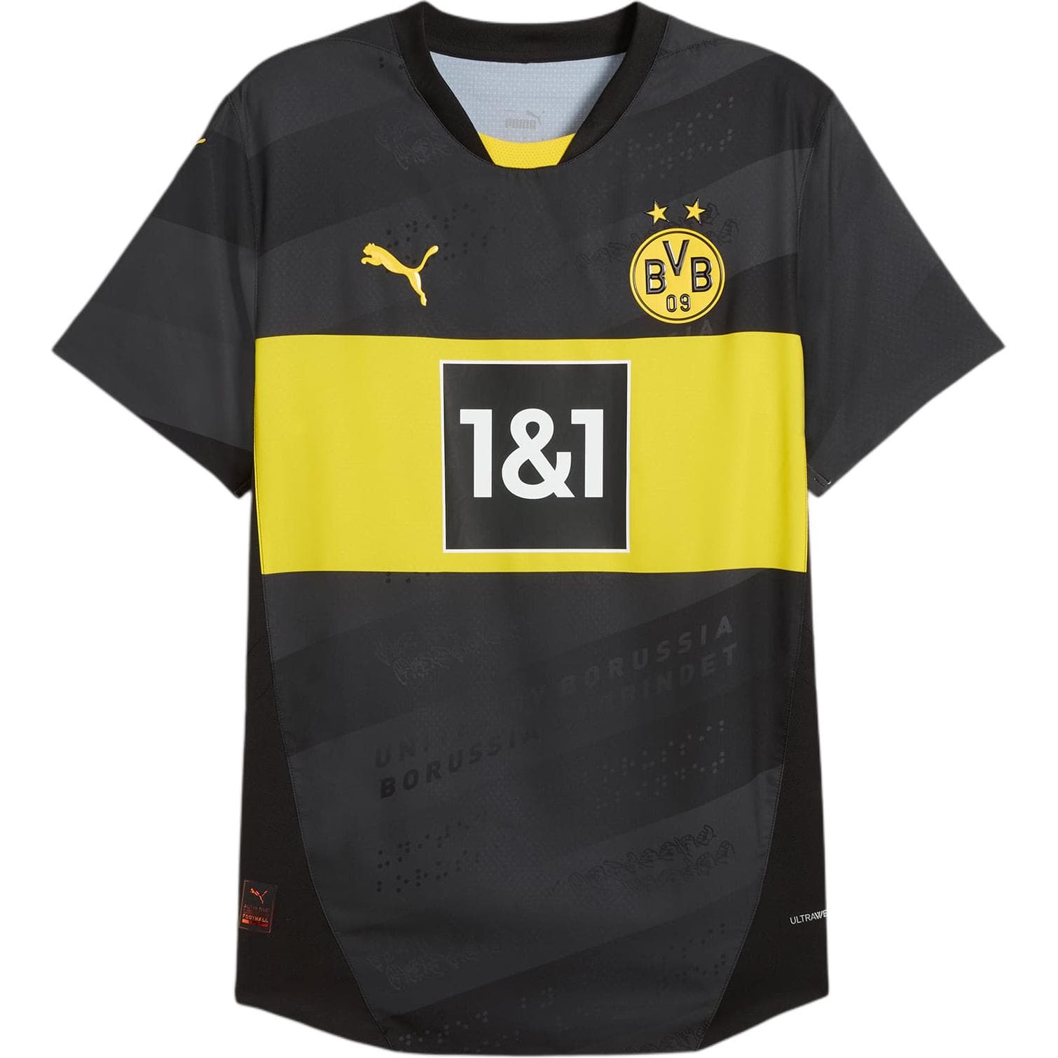 PUMA Borussia Dortmund Футбол Джерси Мужской Желтый черный - изображение 1