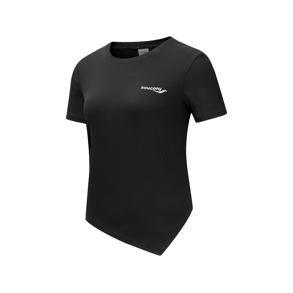 Футболка Saucony T-Shirt Женская Глубокий Черный - изображение 1