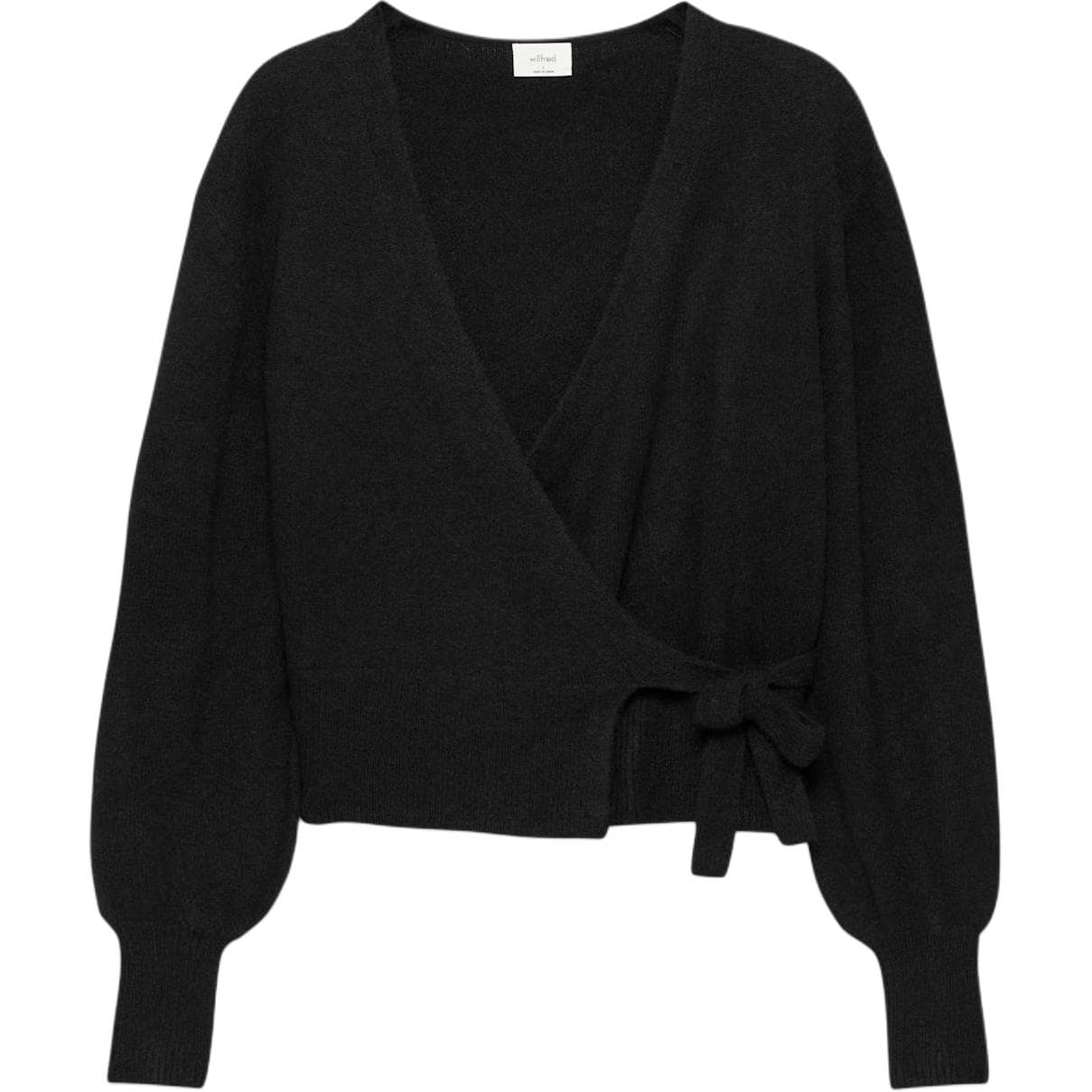 Кардиган Aritzia WILFRED Softspoke™ Cassidy Свитер Женский Черный Черный - изображение 2