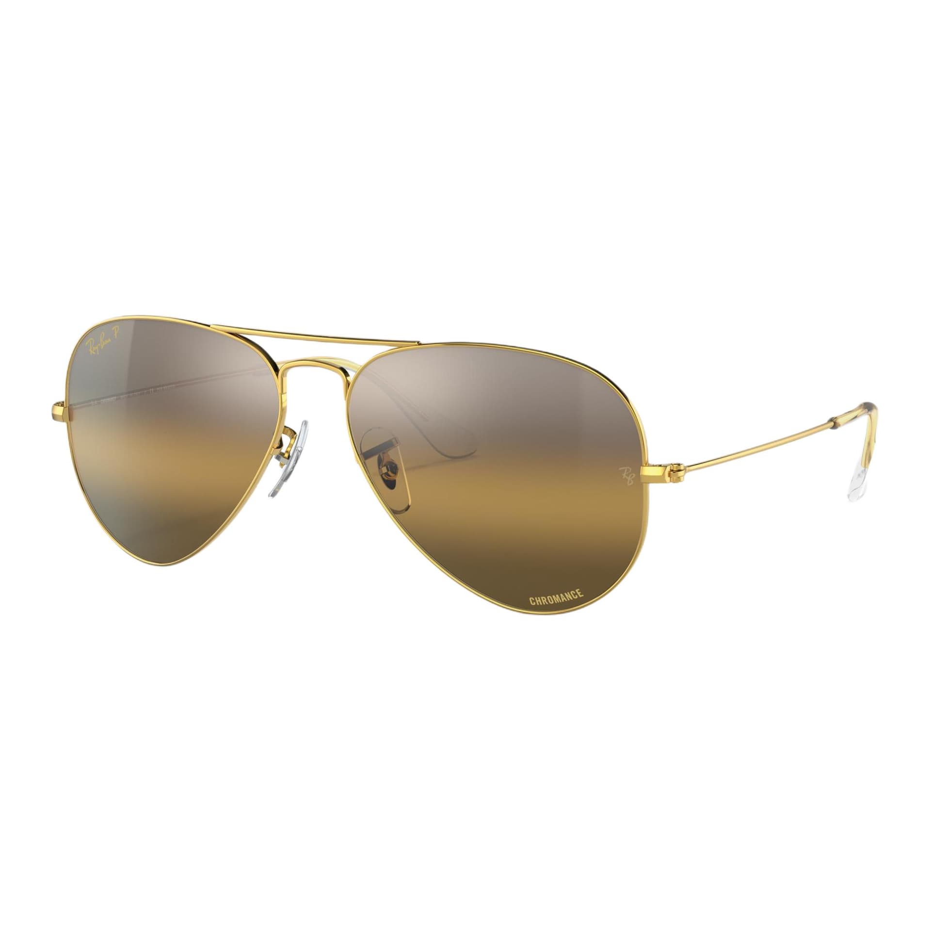 Солнцезащитные очки RayBan Металлические солнцезащитные очки Aviator унисекс золото - изображение 1