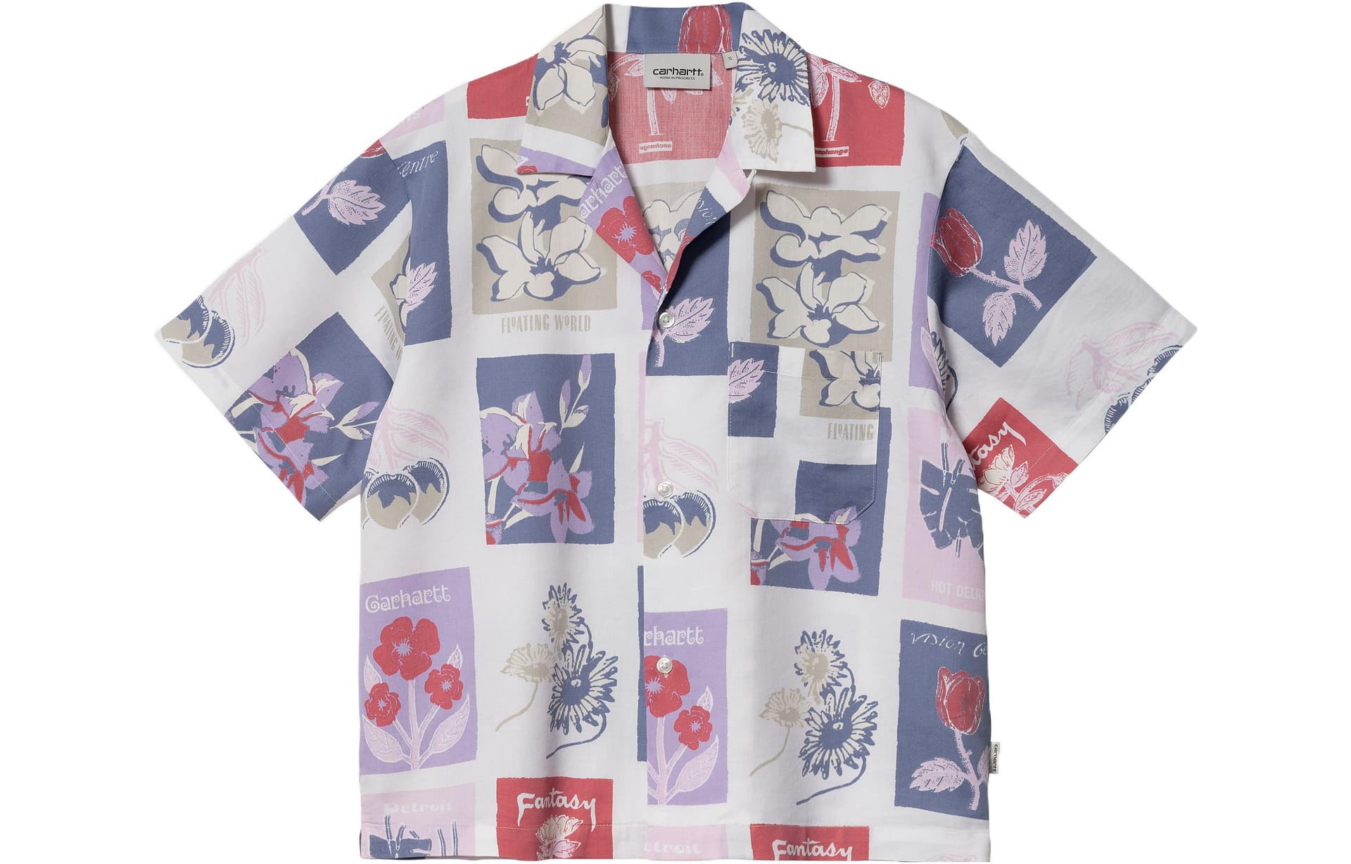 Блузка Carhartt WIP W' Ss Verdanta Shirt White - изображение 1