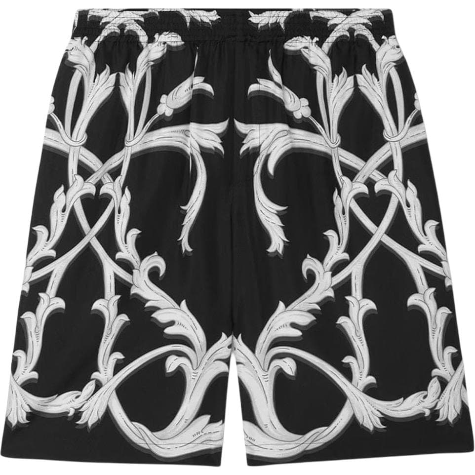 Шорты VERSACE Повседневные шорты Мужские Черные - изображение 1