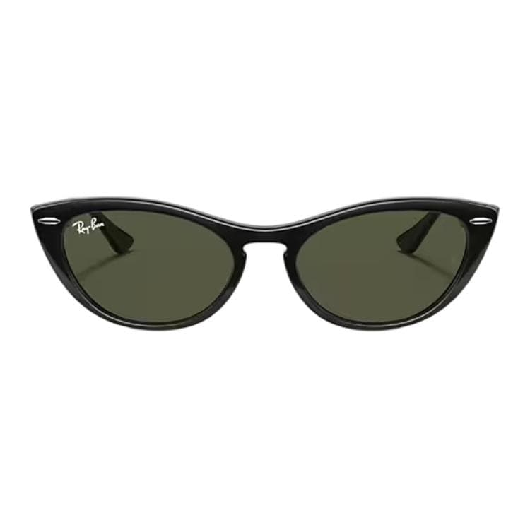 Солнцезащитные очки RayBan Оригинальный дизайн Injection Кошачий глаз Солнцезащитные очки Унисекс Черный - изображение 2