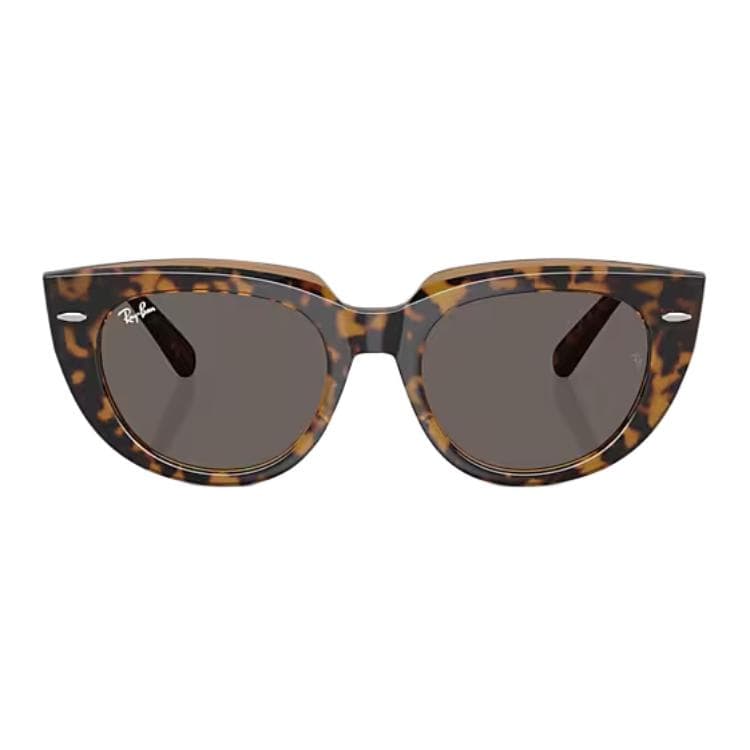 Солнцезащитные очки RayBan Ацетатные солнцезащитные очки с узором унисекс цвет черепаховый - изображение 2