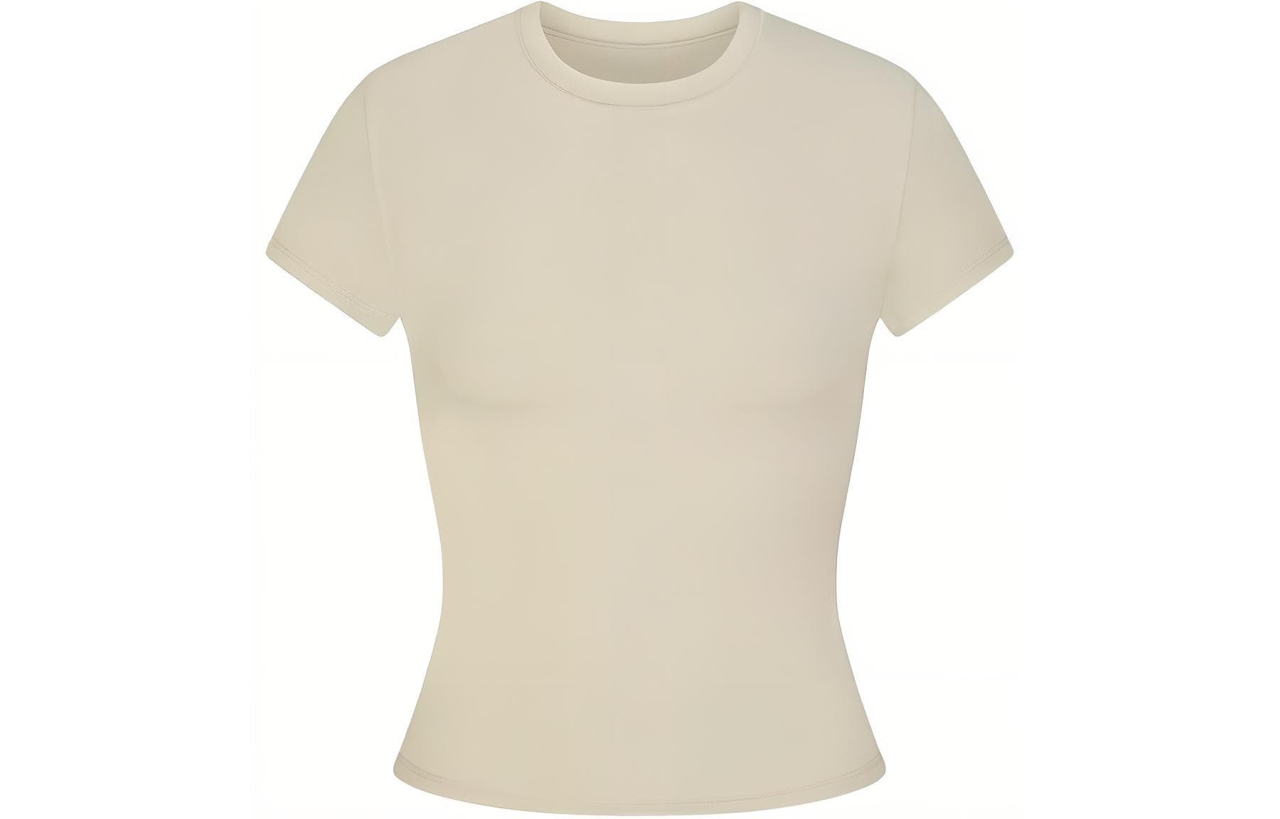 Футболка SKIMS FITS EVERYBODY T-SHIRT TALC