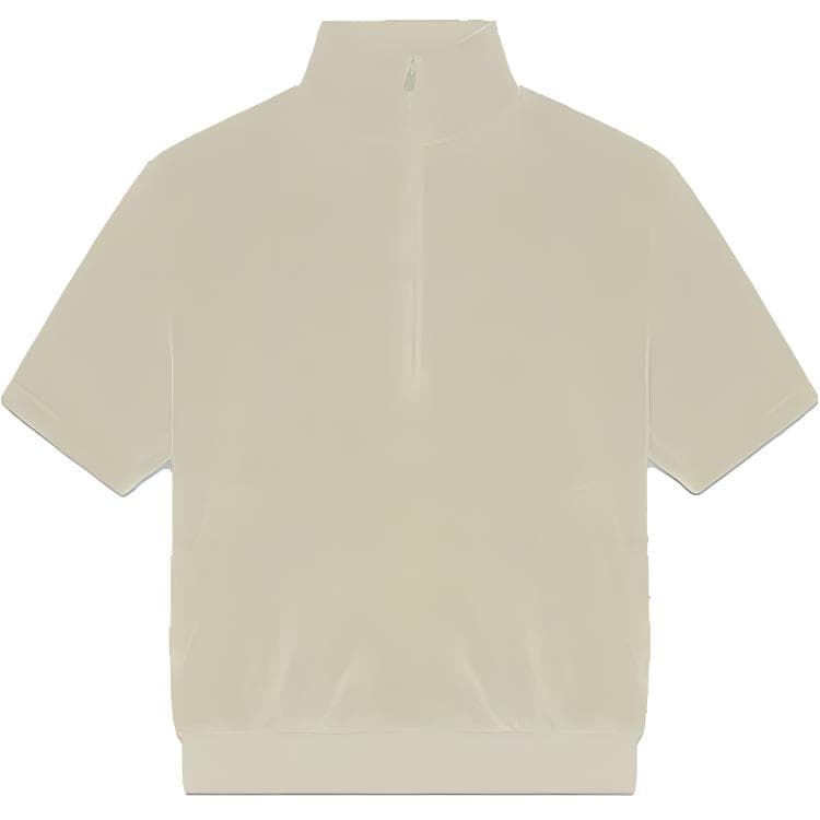 Худи Fear of God Essentials SS22 Women's Velour Mockneck Sea Foam - изображение 1