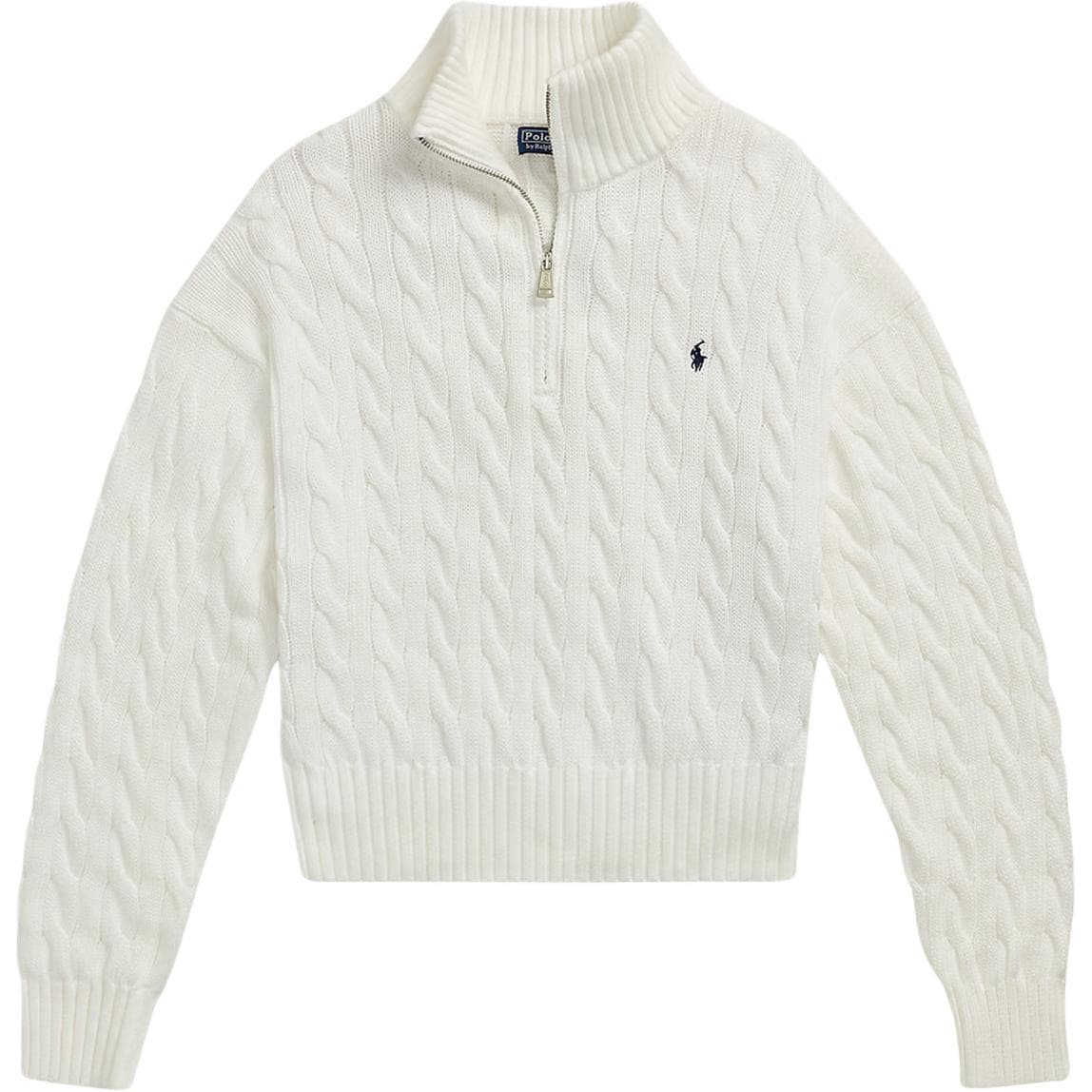 Кофта Polo Ralph Lauren Трикотаж Свободный покрой Women's White - изображение 1
