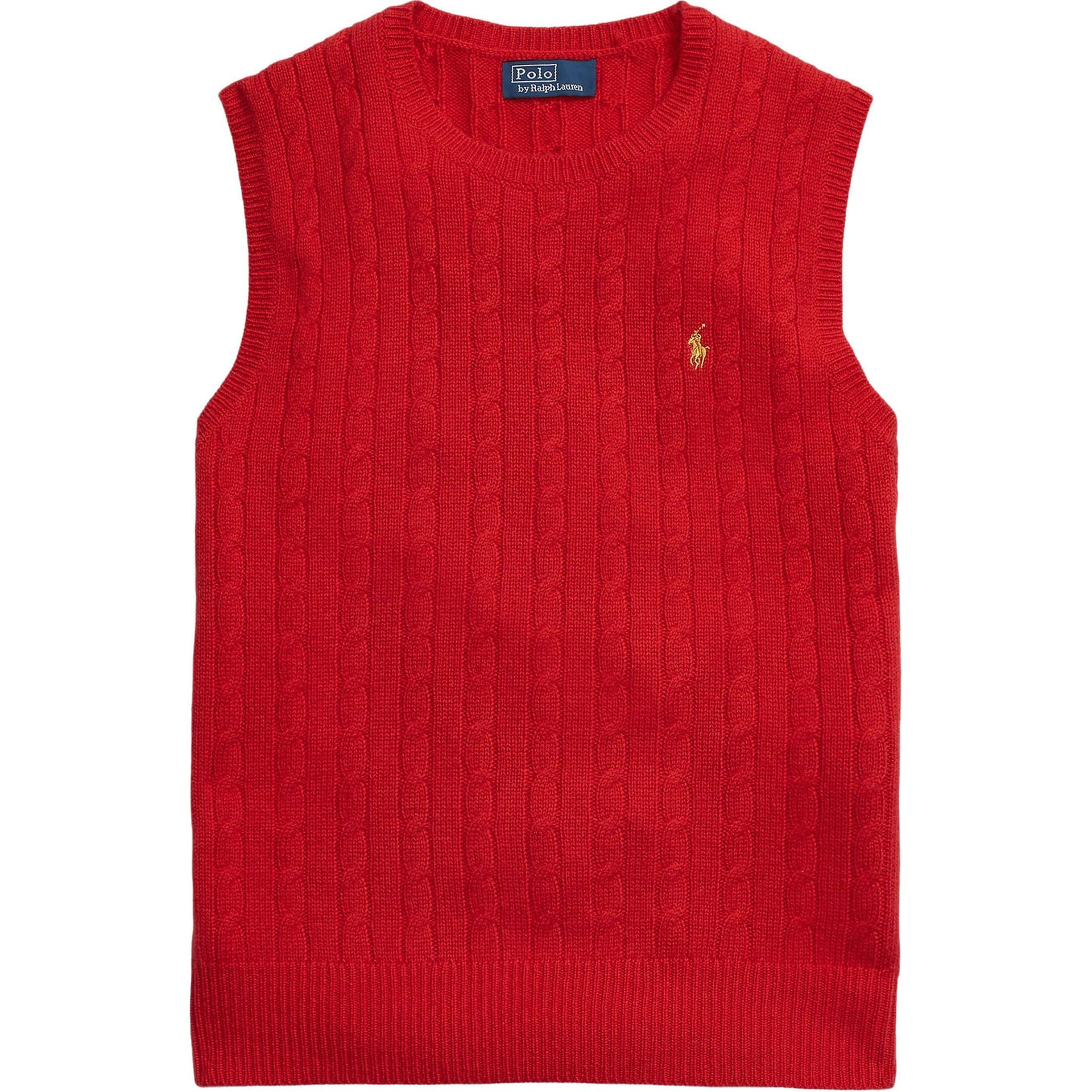 Polo Ralph Lauren Плюш с кольцевым рисунком Свитер Облегающий Женские Красный - изображение 1