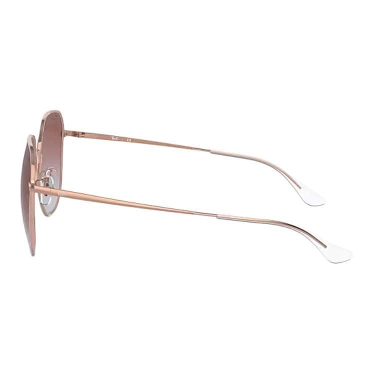Солнцезащитные очки RayBan Логотип Металл Фигурный Солнцезащитные очки Унисекс Золото - изображение 3