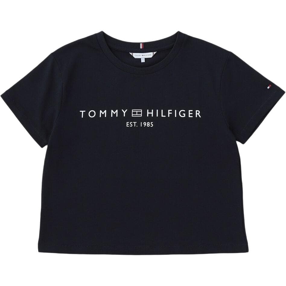 Футболка Tommy Hilfiger NEAT WHITE C-NK SS T - изображение 1