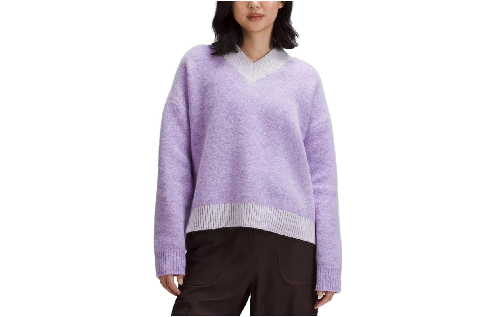 Кардиган lululemon Alpaca Wool-Blend V-Neck Sweater V - изображение 3