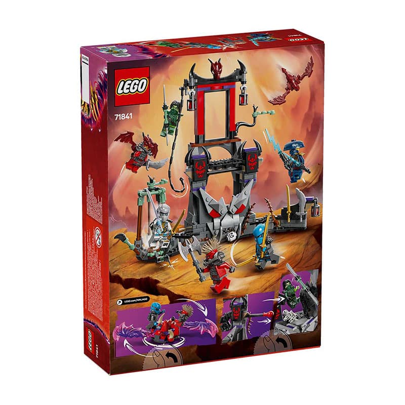 Конструктор LEGO Ninjago Dragonstorm Village Сборка Здание Блок 305 шт. 6 71841 - изображение 2