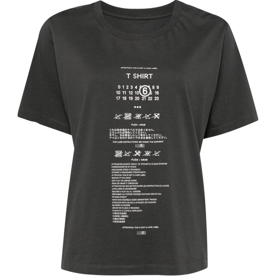 Футболка MM6 Maison Margiela FW24 Logo T - изображение 1