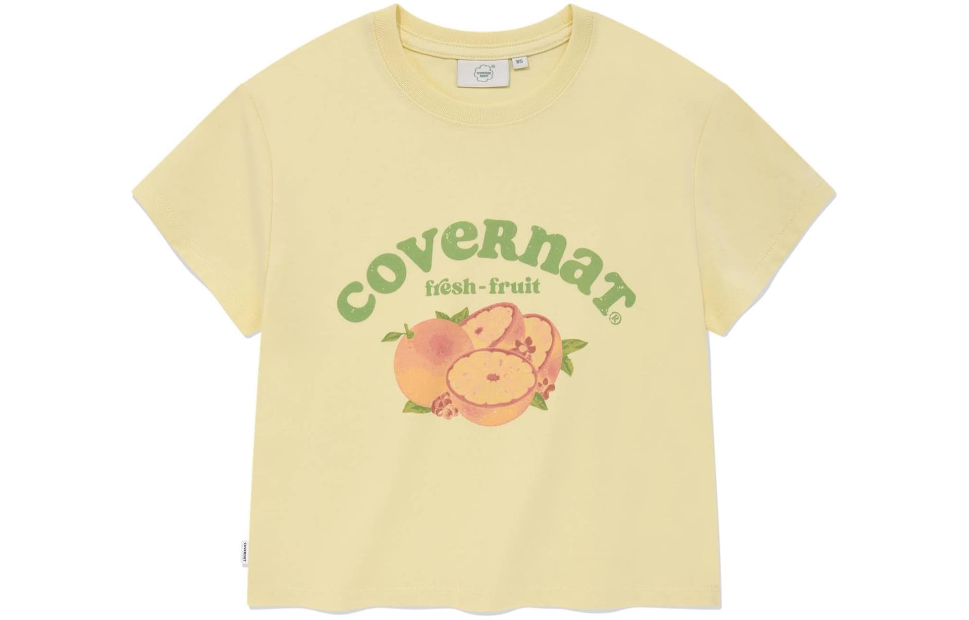 Футболка COVERNAT Светло-желтые Женские футболки - изображение 1