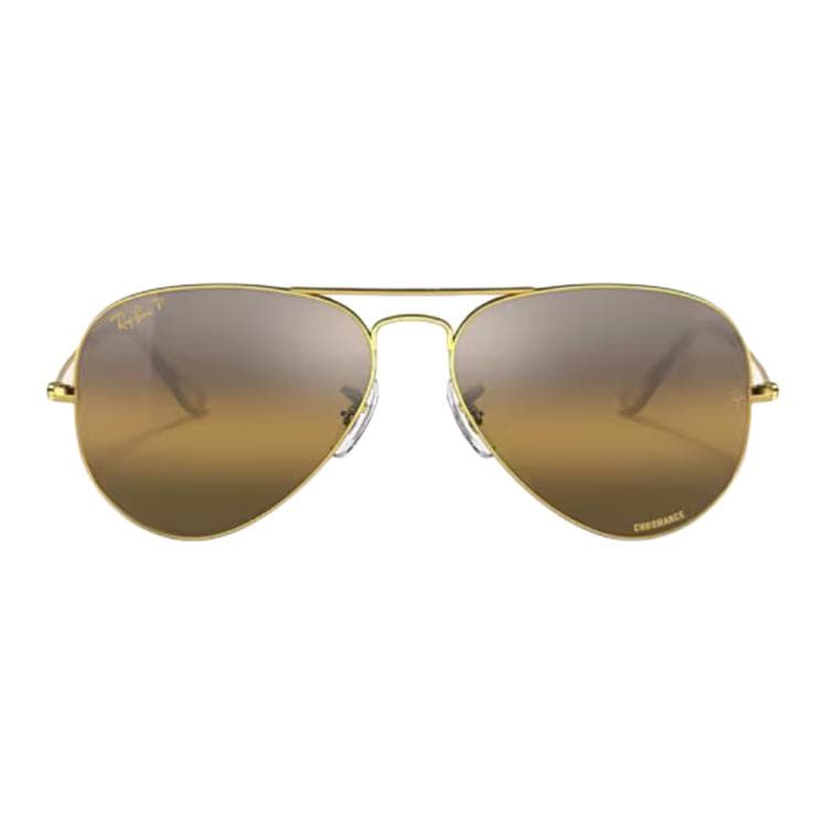 Солнцезащитные очки RayBan Металлические солнцезащитные очки Aviator унисекс золото - изображение 2