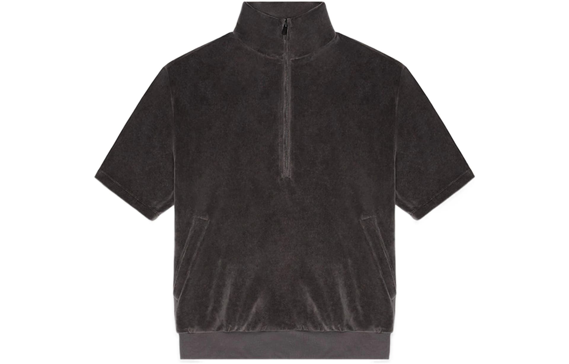 Худи Fear of God Essentials SS22 Women's Velour mockneck Iron - изображение 1