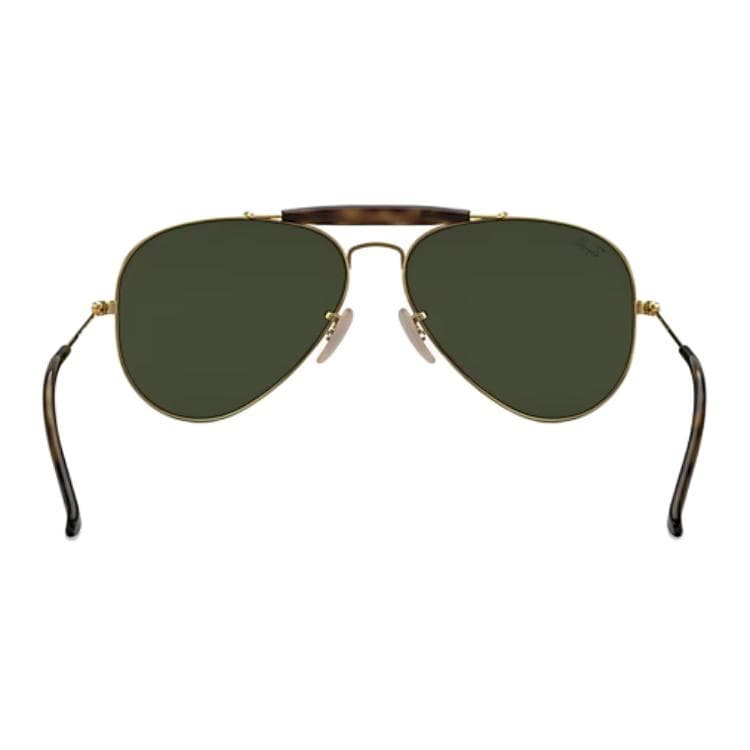 Солнцезащитные очки RayBan Металлические солнцезащитные очки Aviator унисекс золото - изображение 4