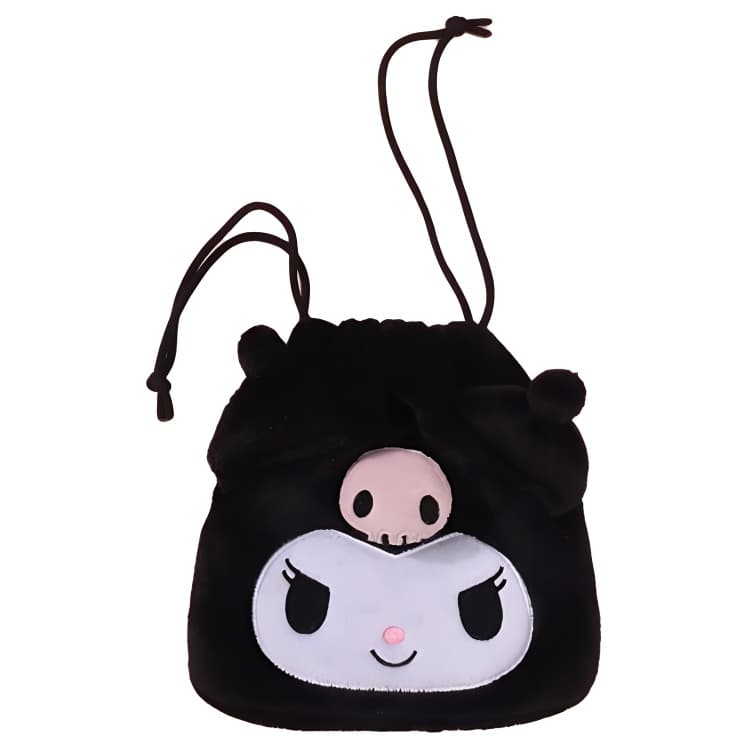 Сумка Sanrio Kurumi Полиэстер Волокно Клатч Женский Черный - изображение 1