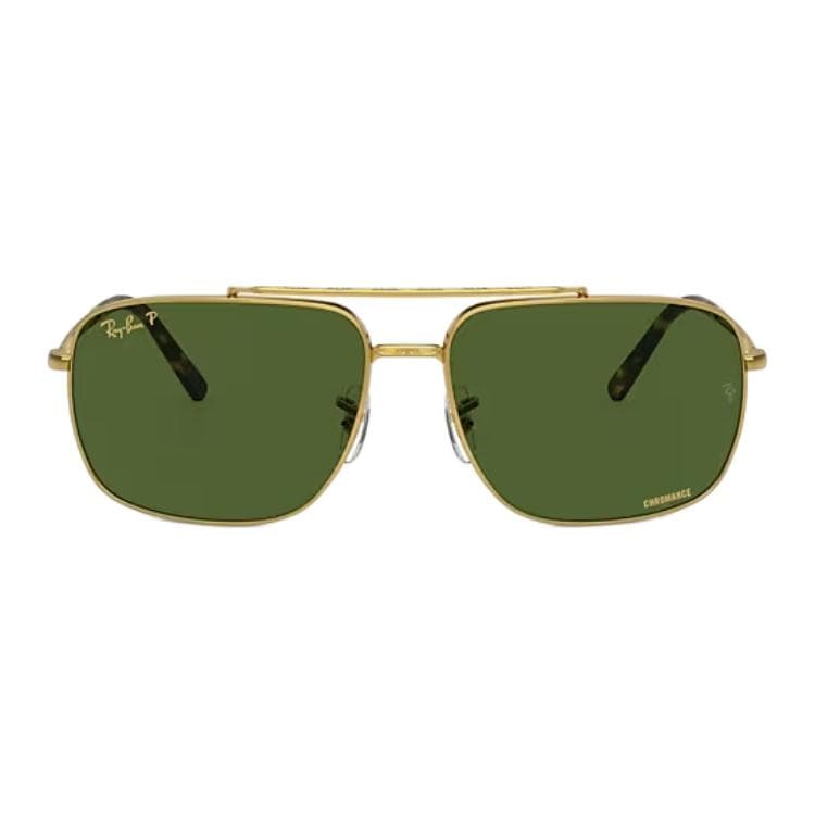 Солнцезащитные очки RayBan Металлические солнцезащитные очки Aviator унисекс золото - изображение 2