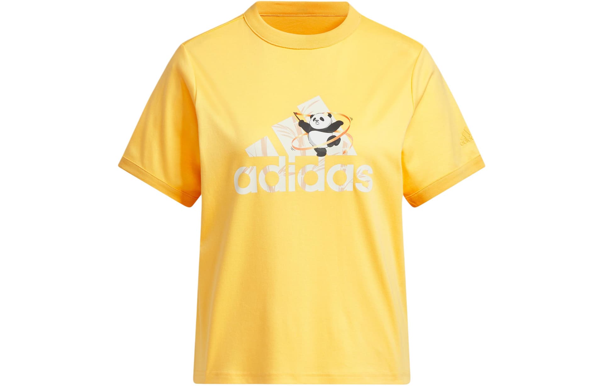 Футболка Adidas T-Shirt Женская Ярко-Желтая - изображение 1