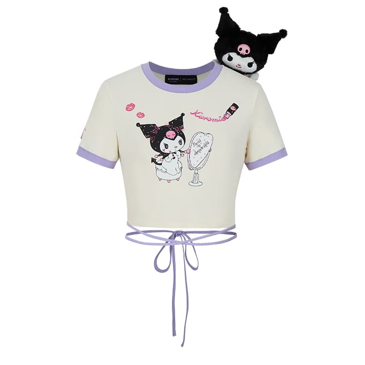 Футболка 13 DEMARZO x Kuromi 24SS T - изображение 1