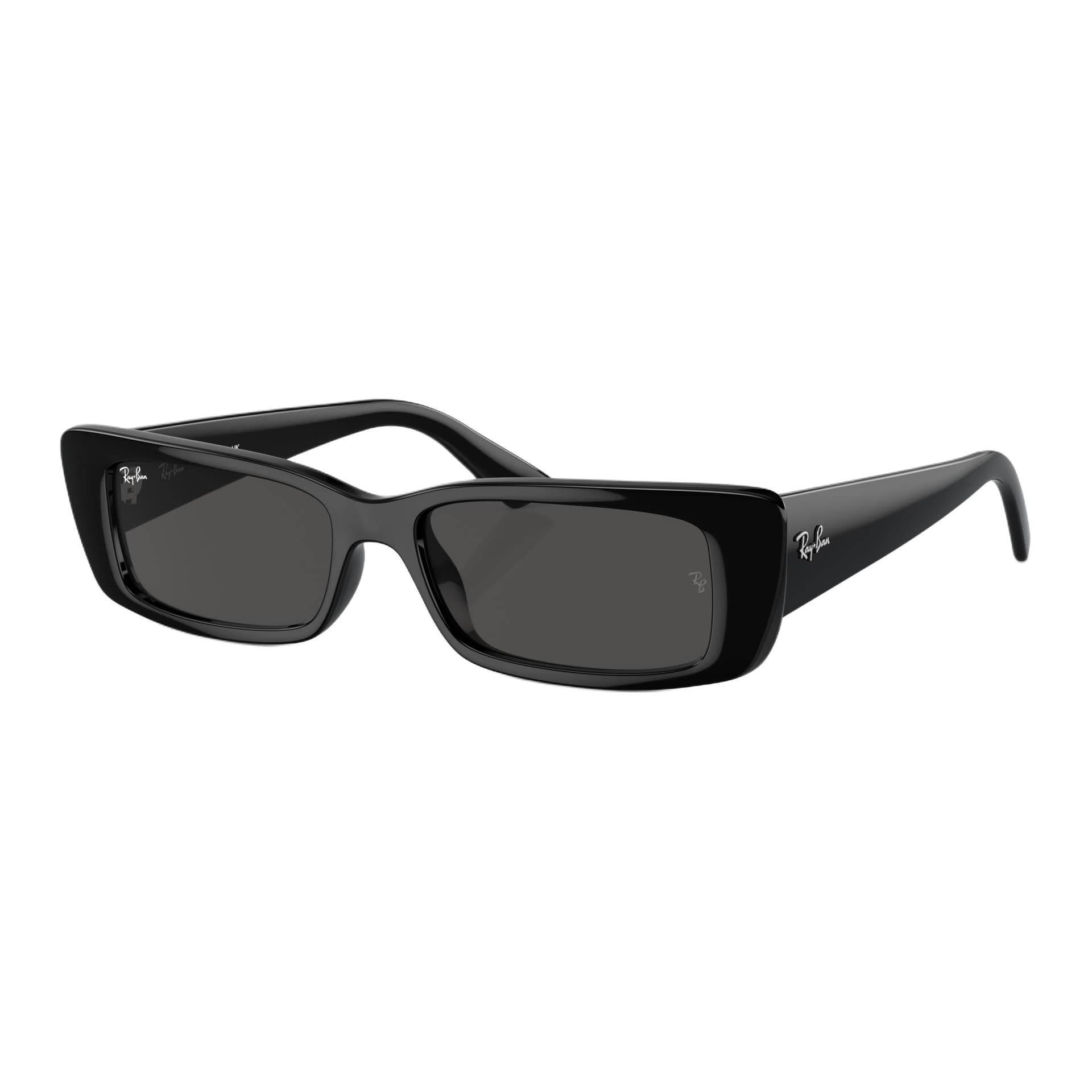 Солнцезащитные очки RayBan Оригинальный дизайн Внедрение Прямоугольные Солнцезащитные очки Унисекс Черные - изображение 1