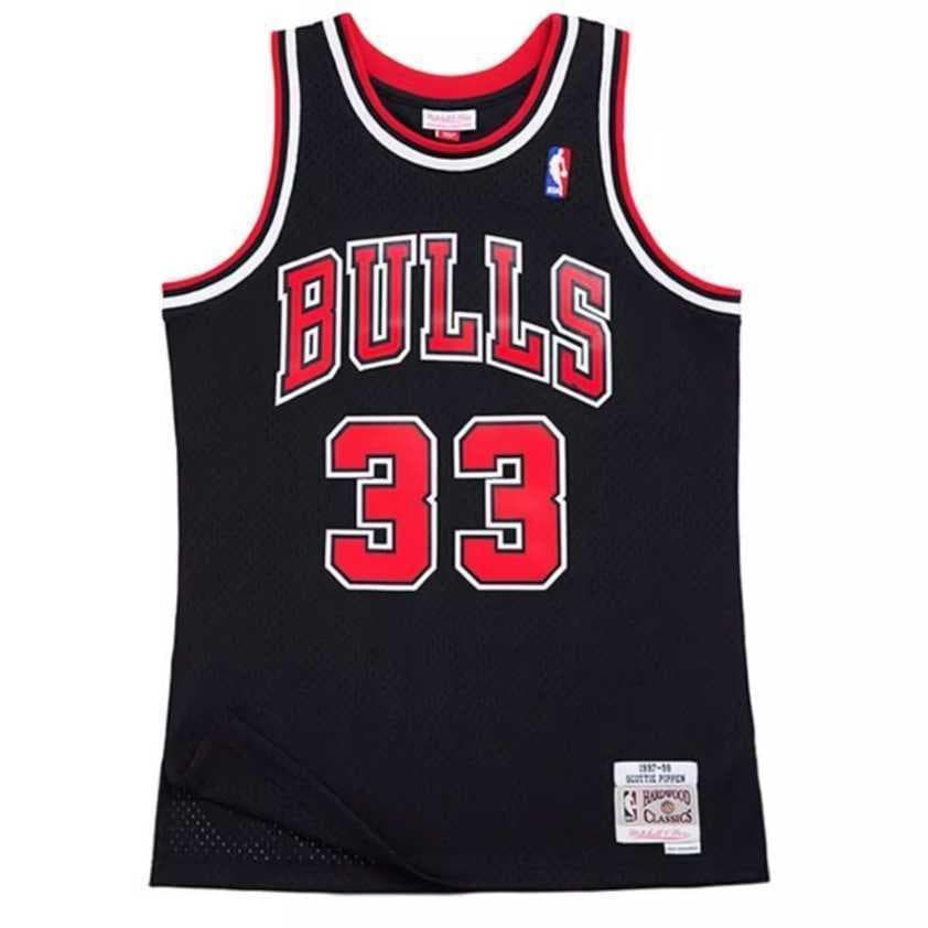 Баскетбольная майка Mitchell Ness Баскетбольная Джерси Мужская Черная - изображение 1