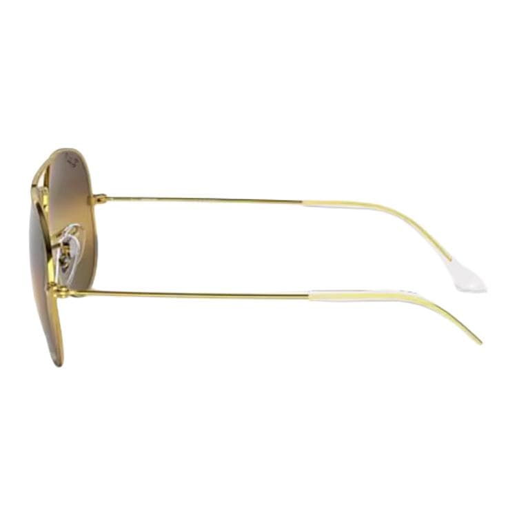 Солнцезащитные очки RayBan Металлические солнцезащитные очки Aviator унисекс золото - изображение 3