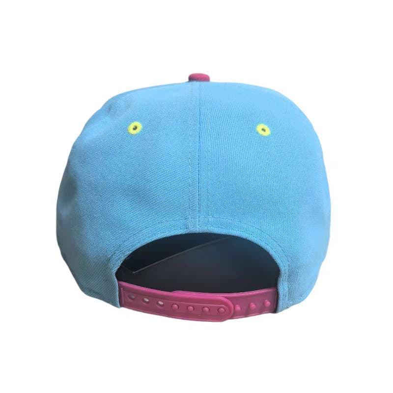 Кепка New Era Хлопковые кепки унисекс светло-синие - изображение 3