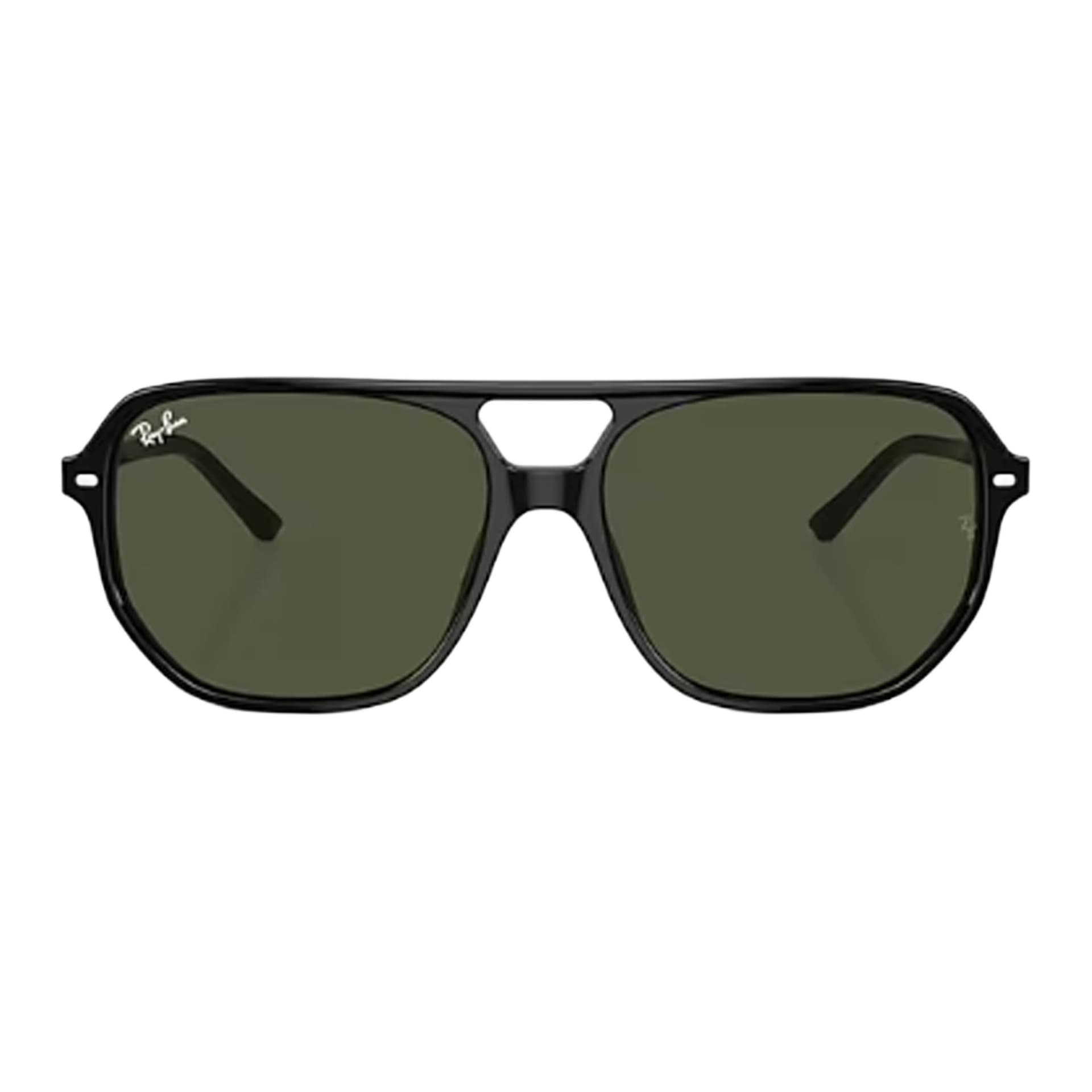 Солнцезащитные очки RayBan Ацетатные Солнцезащитные Очки с Фигурным Дизайном Унисекс Черные - изображение 2