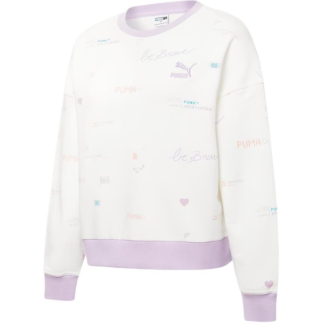 Худи Puma Digit Aop Crew Wmn Logo - изображение 1