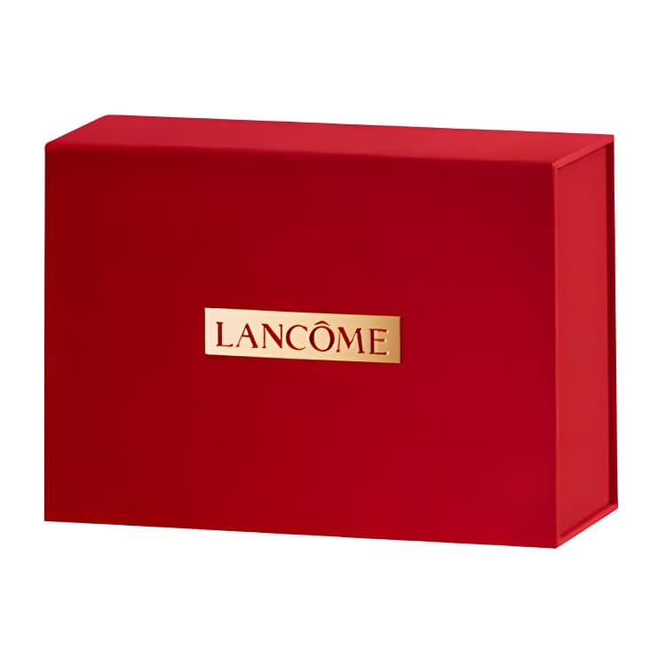 LANCOME Новогодний Красный Вельвет Лимитированная Коробка Ультра Тонкая Черная Бутылка Сыворотка Увлажнение и Питание - изображение 3
