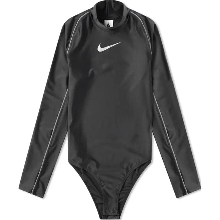 Кофта Nike x AMBUSH Long Sleeve Bodysuit Black - изображение 1