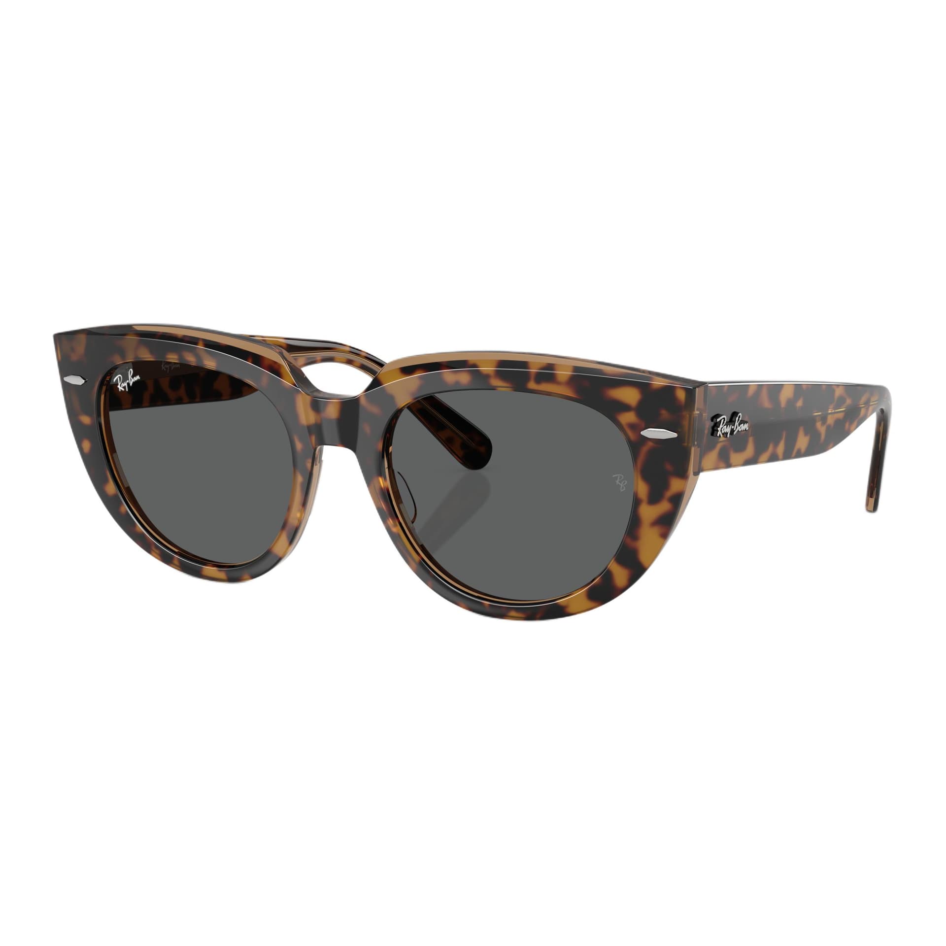 Солнцезащитные очки RayBan Ацетатные солнцезащитные очки с узором унисекс цвет черепаховый - изображение 1