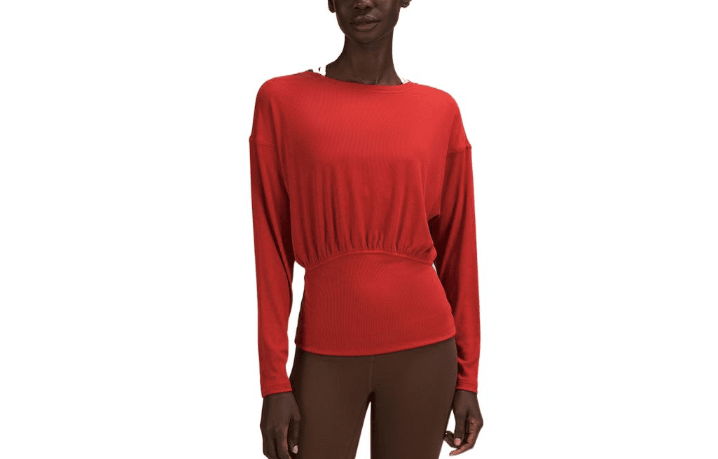 Футболка lululemon Ribbed Modal-Silk Blend T - изображение 1