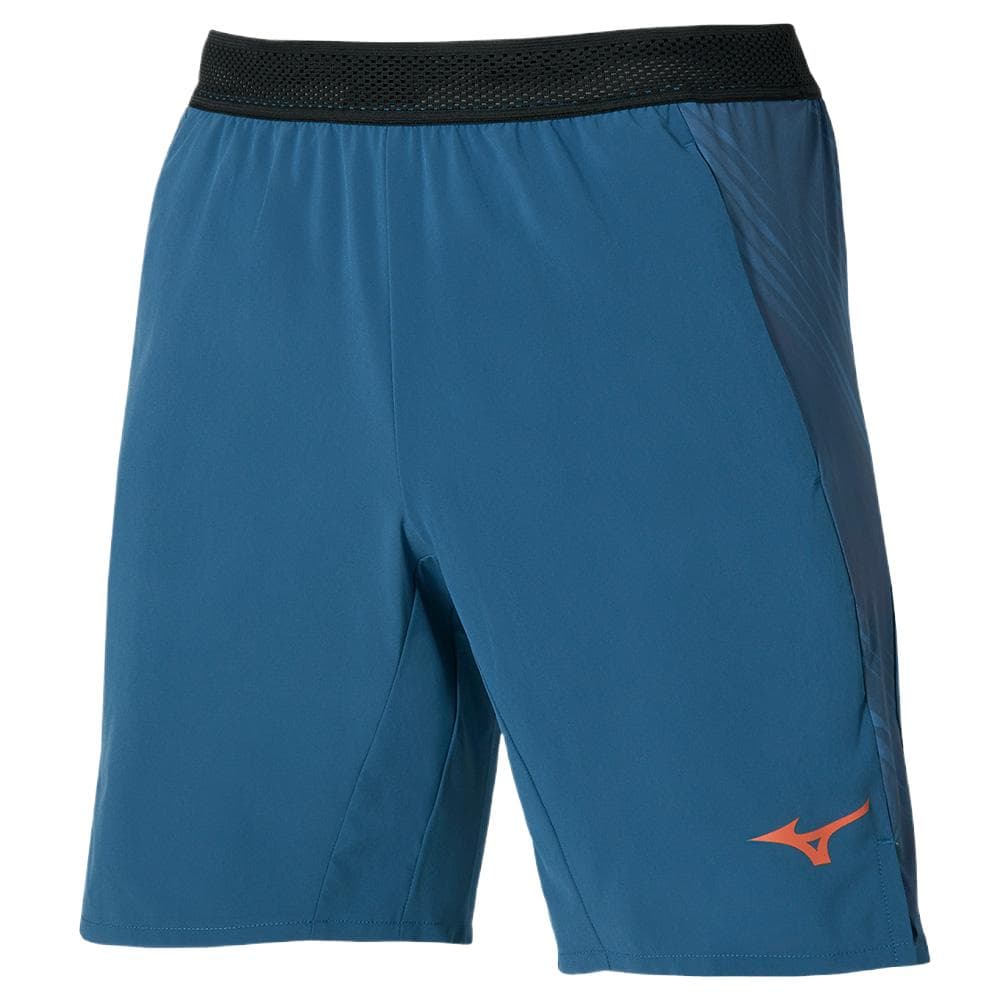 Шорты Mizuno Повседневные шорты Мужские Синие - изображение 1