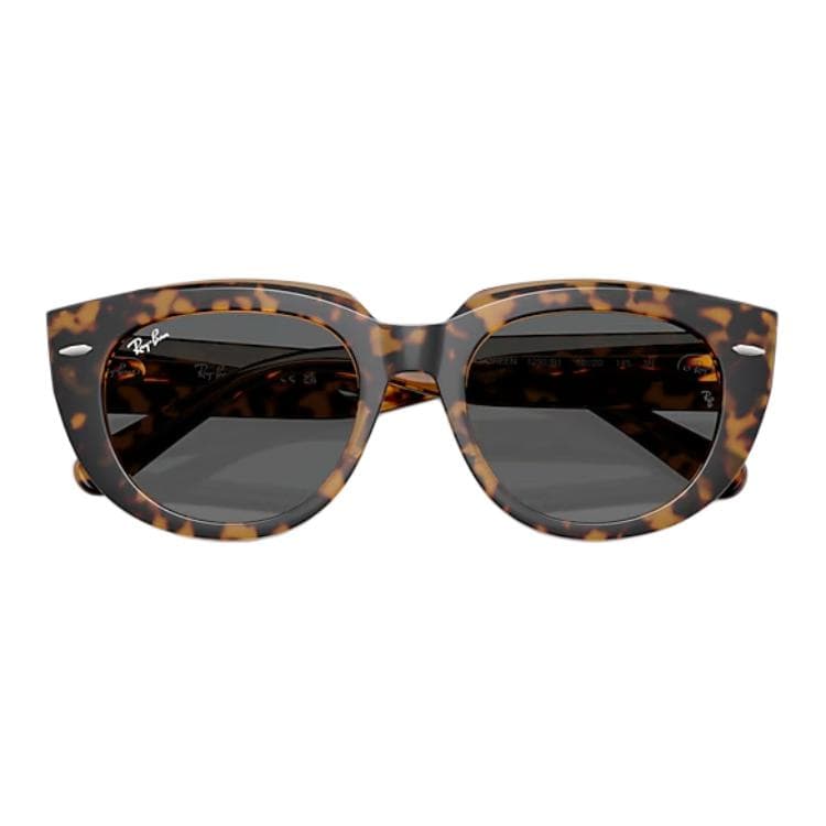 Солнцезащитные очки RayBan Ацетатные солнцезащитные очки с узором унисекс цвет черепаховый - изображение 4