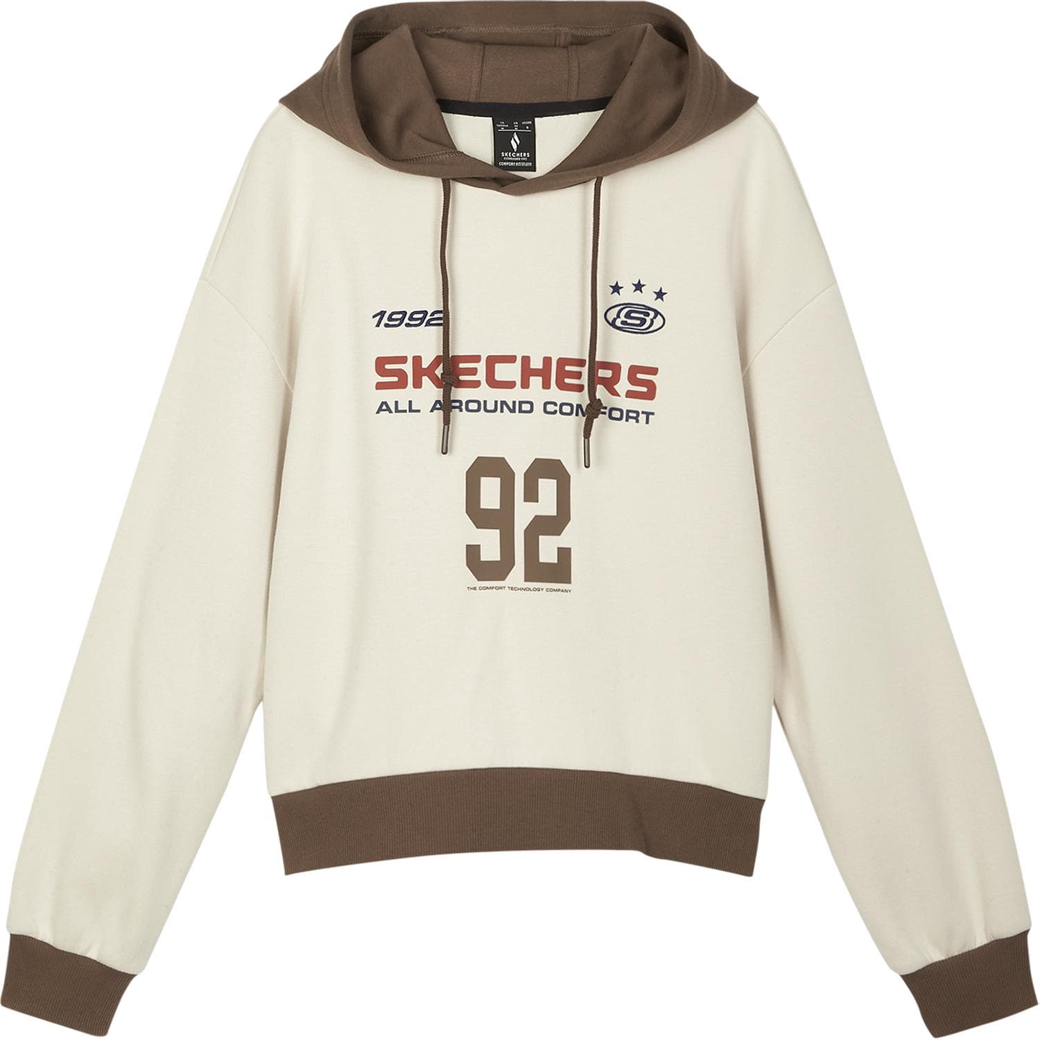 Худи Skechers Толстовка Женские Экрю - изображение 1