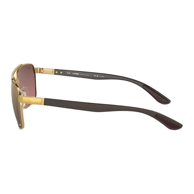 Солнцезащитные очки RayBan Steel Квадратные Солнцезащитные Очки Унисекс Коричневые - изображение 4