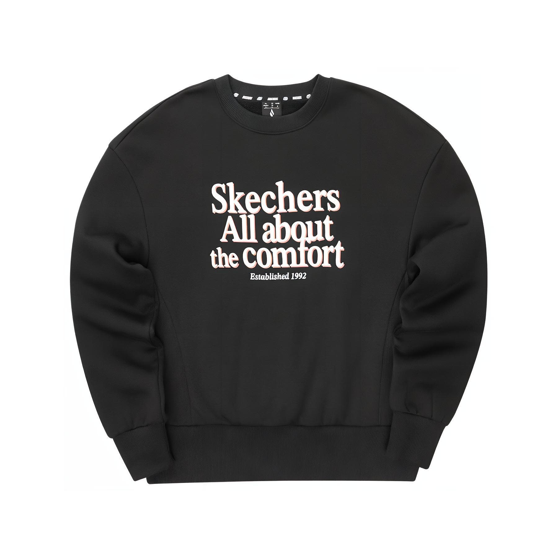 Кофта Skechers Свитшот Женские Угольно-черный - изображение 1