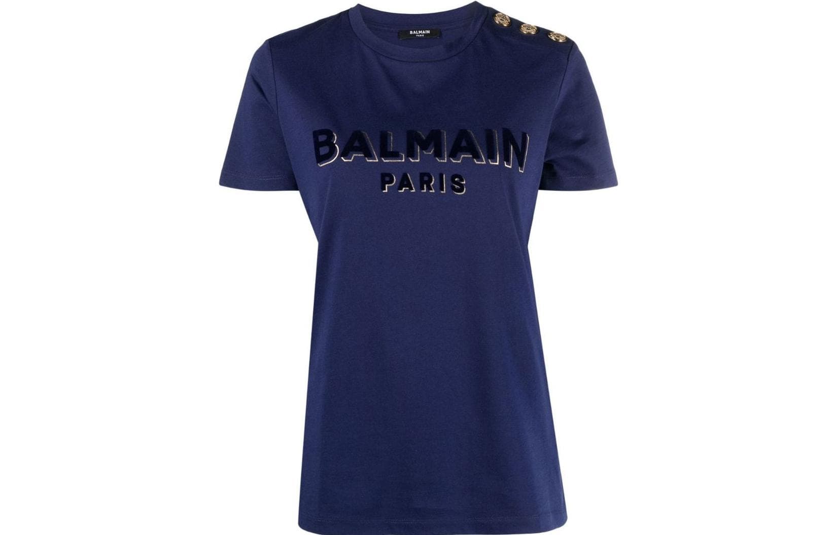 Футболка BALMAIN FW22 LogoT - изображение 1