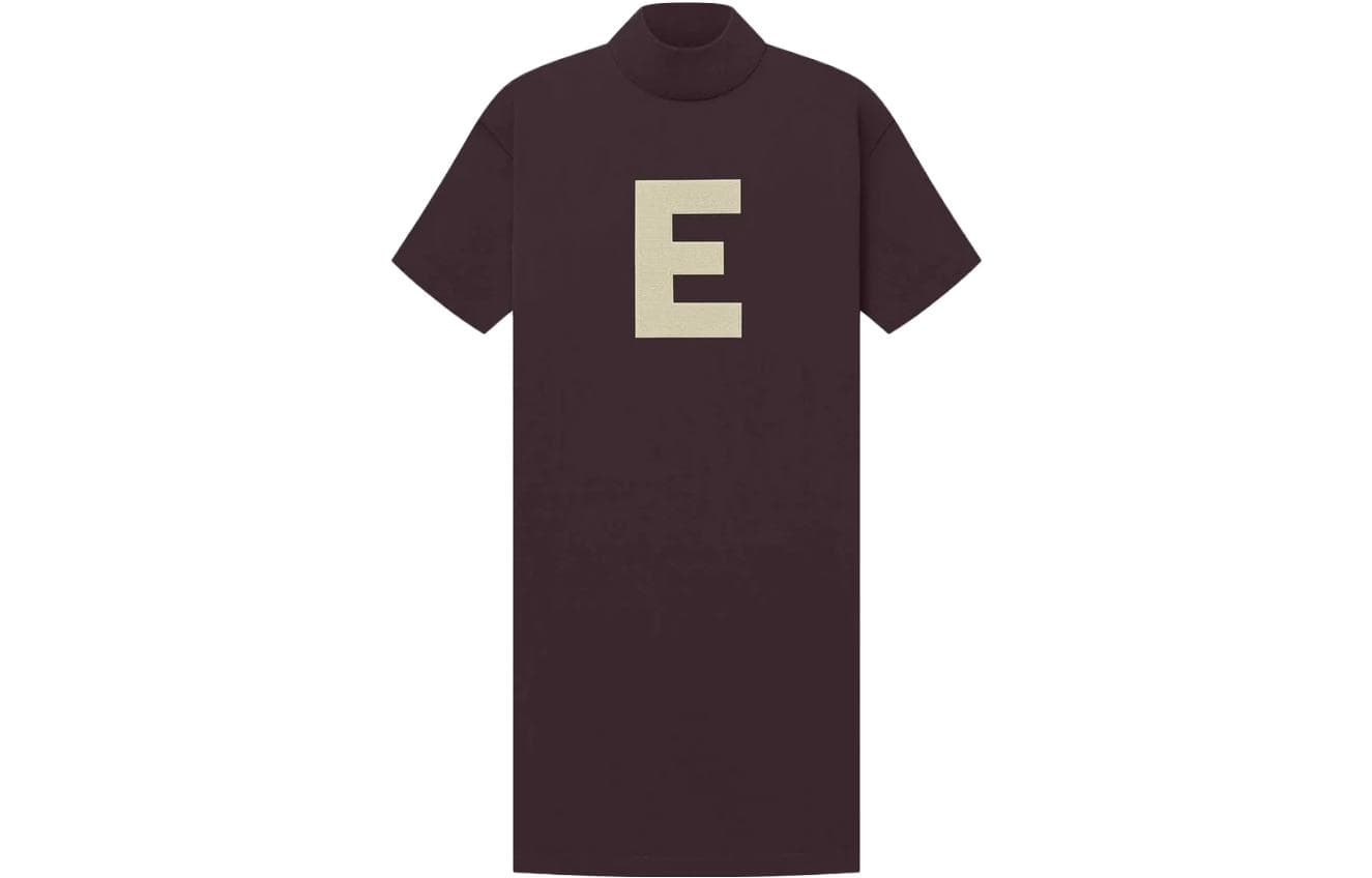 Футболка Fear of God Essentials SS23 Womens 34 T Shirt Dress Plum T - изображение 1