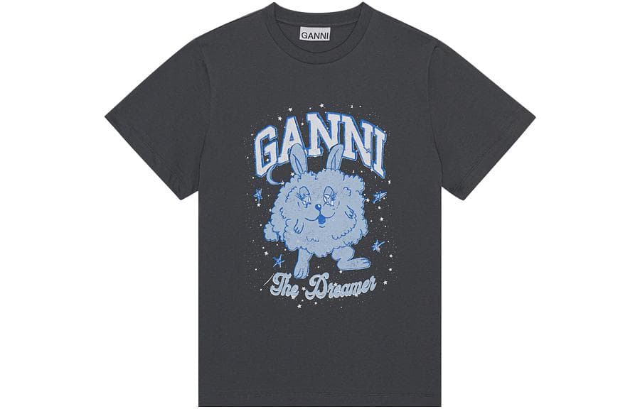 Футболка GANNI LOGOT