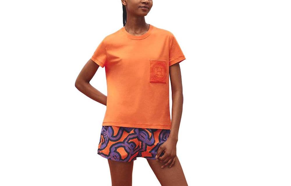 Футболка HERMES SS23 LogoT