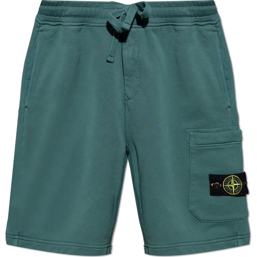 Шорты Stone Island Повседневные шорты Мужские Зеленые - изображение 1