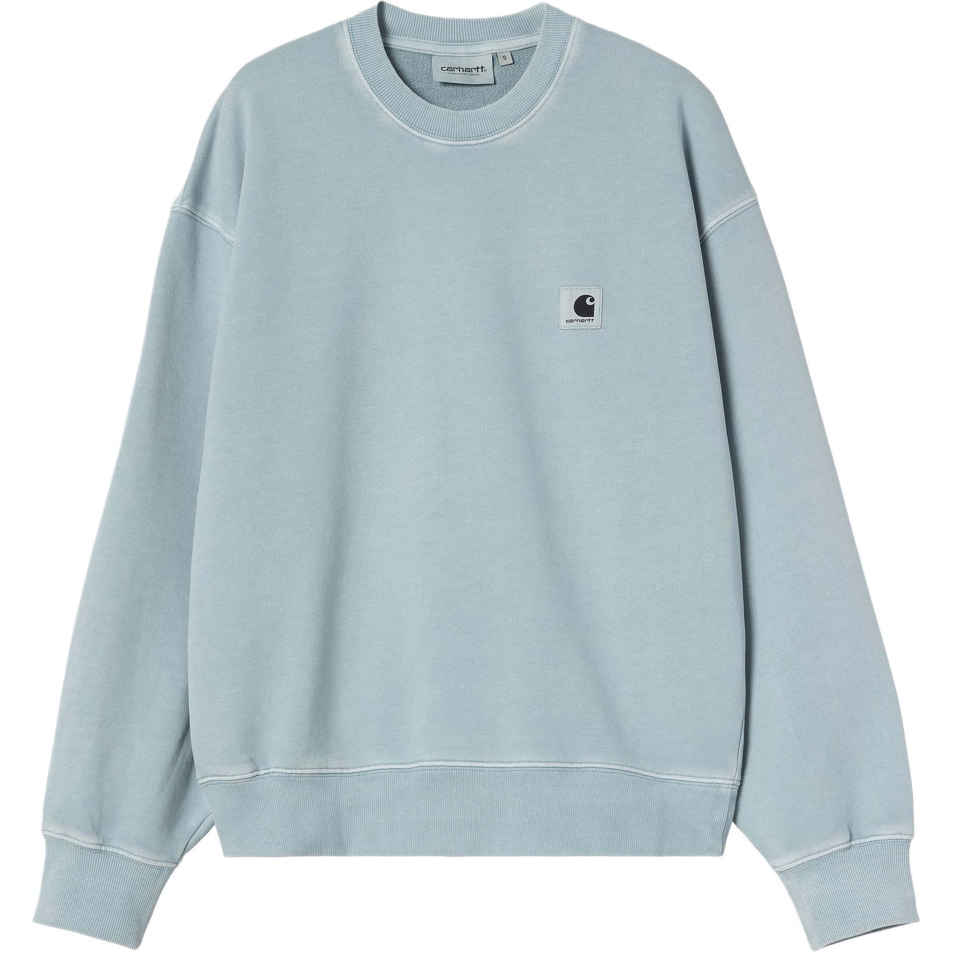 Худи Carhartt WIP FW24 W Nelson Толстовка Женская Ледяной Синий - изображение 1
