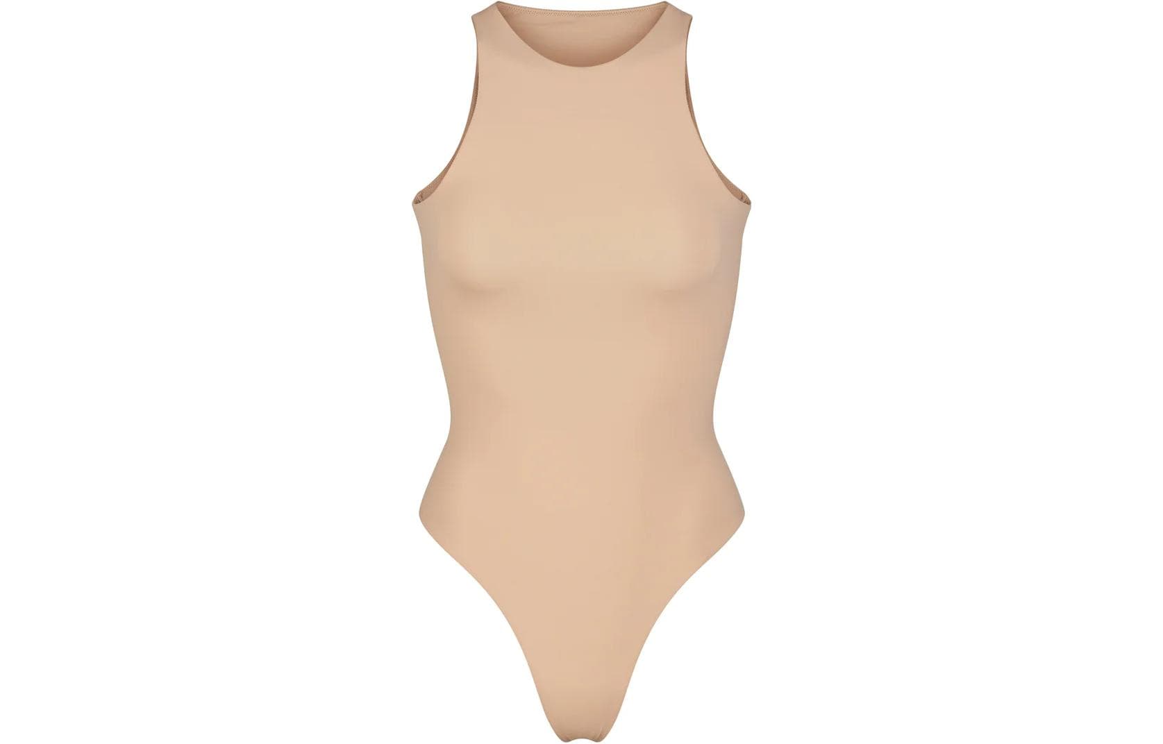 SKIMS FITS EVERYBODY Высокий Воротник Комбинезон BODYSUIT Женский - изображение 1
