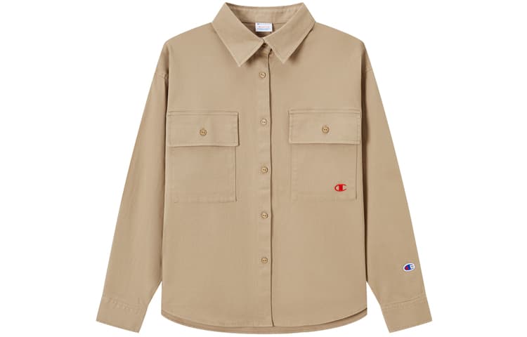 Блузка Champion FW23 WomenS Микроэластичный куртка-карго с двумя карманами Модный спорт & отдых на природе Версия для Японии Детские топы - изображение 1