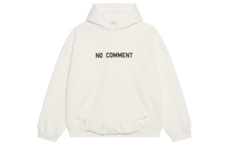 Худи Balenciaga FW22 Hoodie White - изображение 1